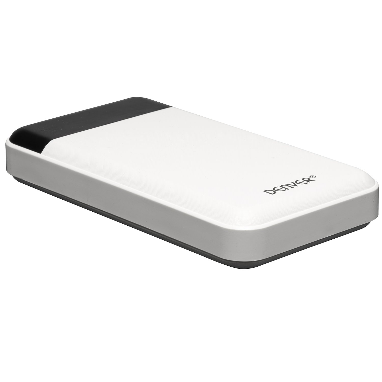 Denver PBA-12000 Power Bank – Compact, Ultra Portable, 12000mAh, 2 USB Output Ports for iPhone / Samsung Galaxy / Android Phones / Smartphones & Tablets - With 4 Level Display - Image 3