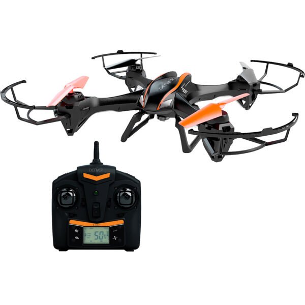 DENVER DCH-600 2.4GHz FLYING DRONE WITH BUILT-IN HD CAMERA