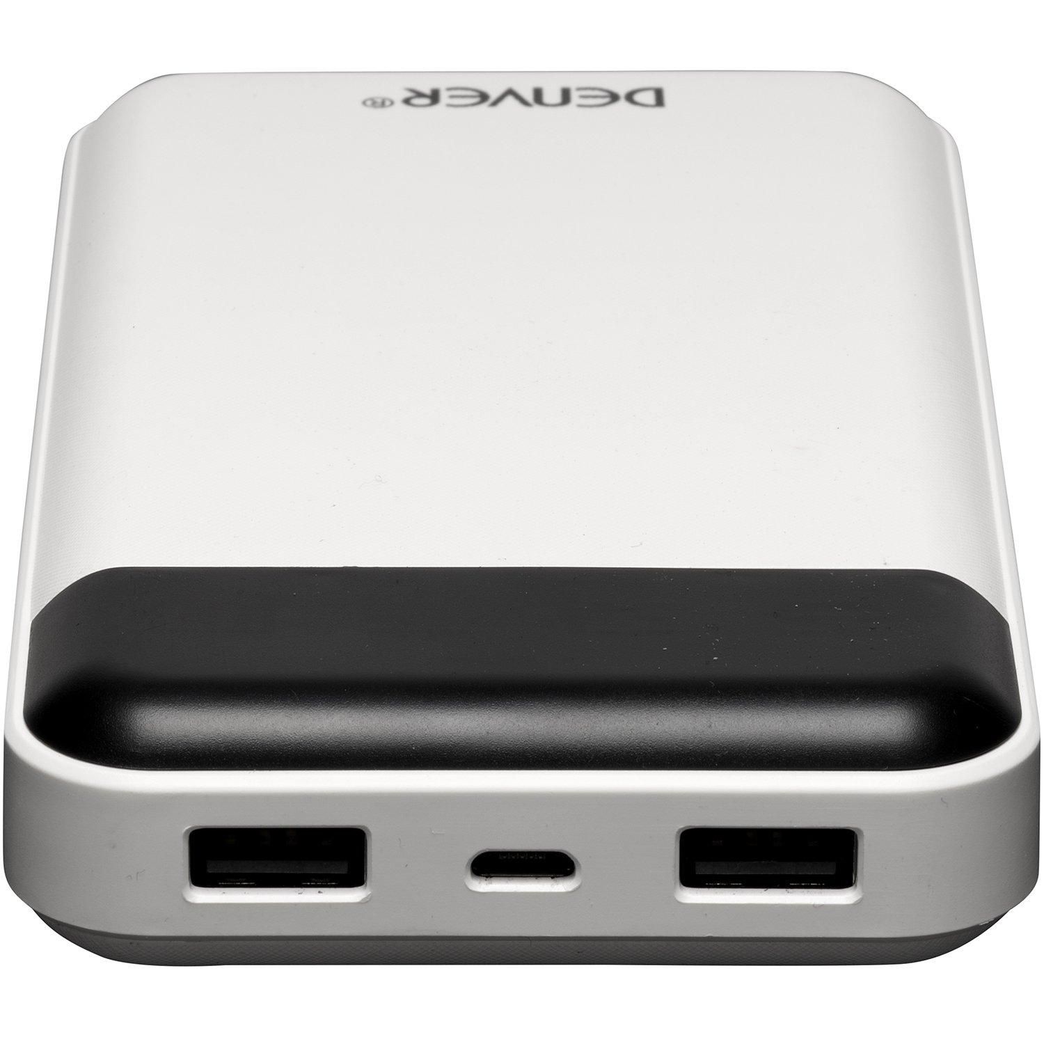 Denver PBA-12000 Power Bank – Compact, Ultra Portable, 12000mAh, 2 USB Output Ports for iPhone / Samsung Galaxy / Android Phones / Smartphones & Tablets - With 4 Level Display - Image 5